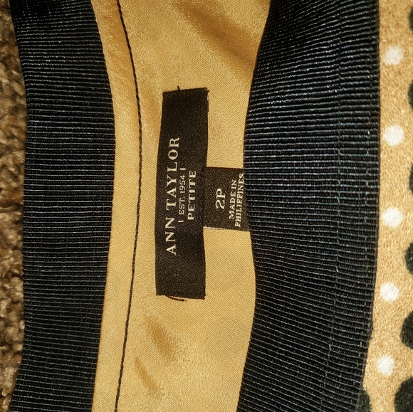 Ann Taylor Women's Size 2P Polka Dot Skirt - Picture 2 of 3